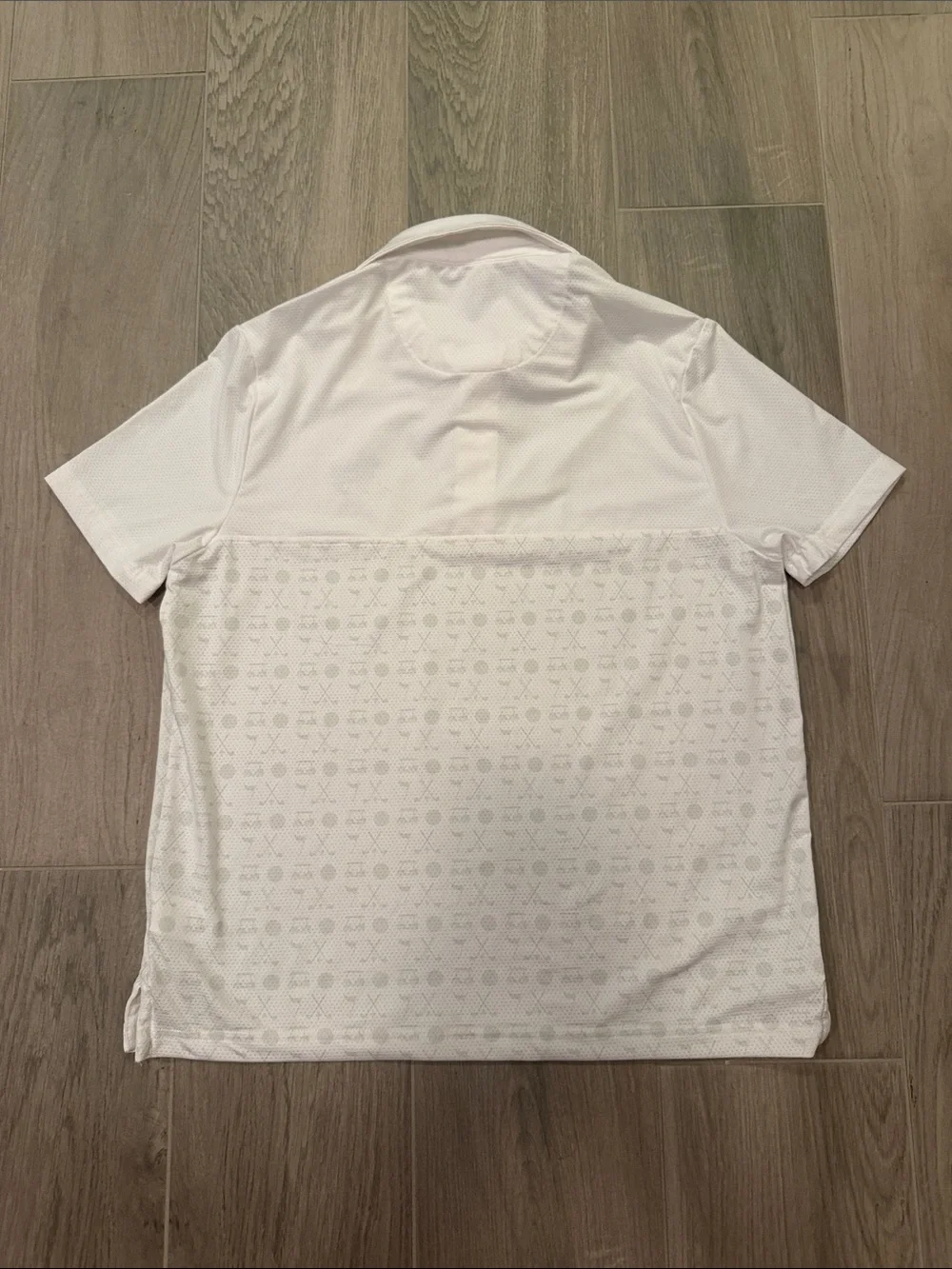 Goat USA Boys White Polo Golf Shirt Size YM